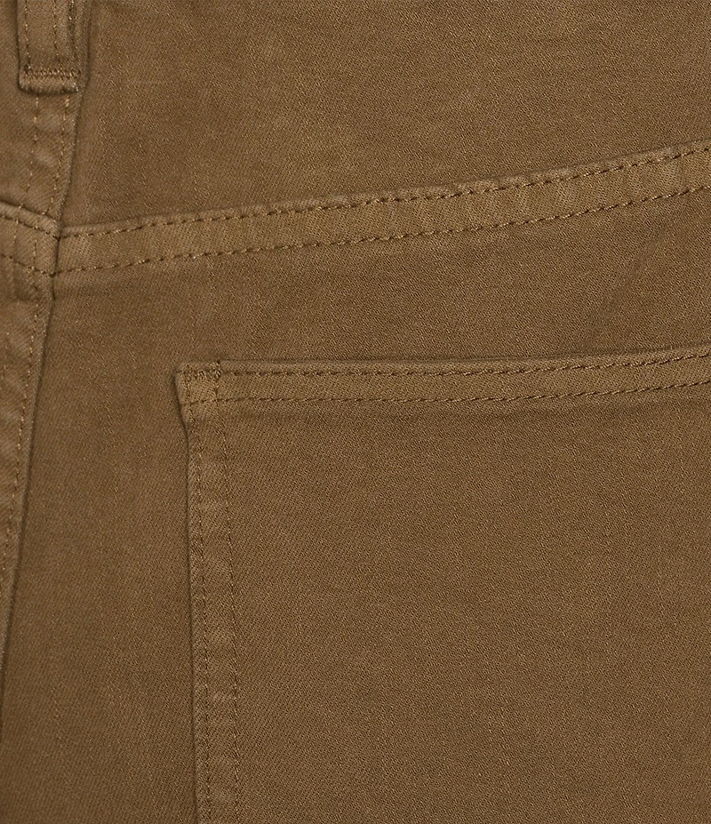 Tru Luxe Jeans Stretch Twill Kick Crop Pants