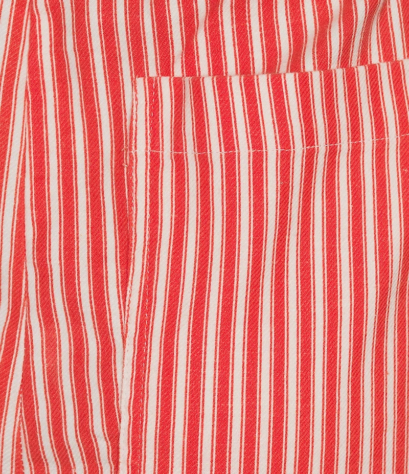 Tru Luxe Jeans Stripe Wide Leg Crop Pants