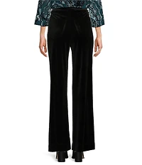 Tru Luxe Jeans Velvet Stretch Wide Leg Pants