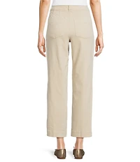 Tru Luxe Jeans Velveteen Cropped Wide Leg Pants