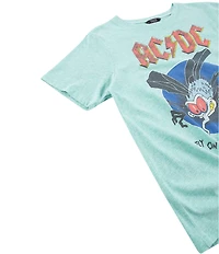 Truce Big Girls 7-16 Short Sleeve ACDC Fly On The Wall Tee