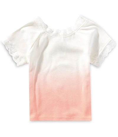 Truce Big Girls Short-Sleeve Dip-Dye T-Shirt