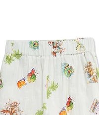 Truce Big Girls Sleeveless Beach-Theme-Printed Tank Top & Matching Palazzo Pants Set