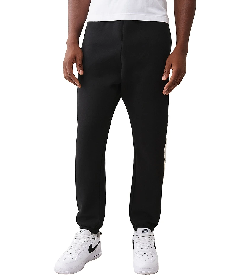 True Religion Appliqued Jogger Pants