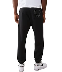 True Religion Appliqued Jogger Pants