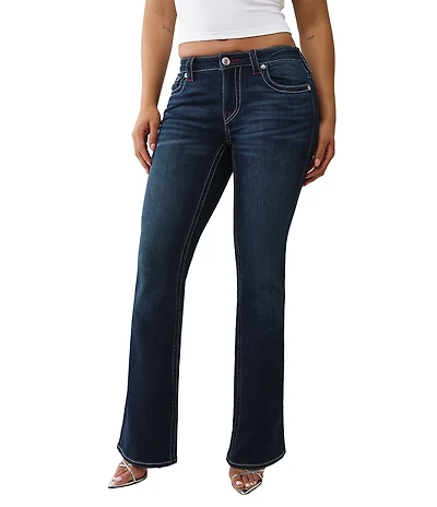 True Religion Becca Mid Rise Bootcut Jeans