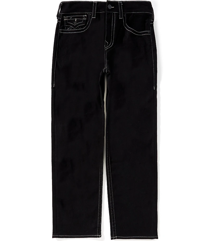 True Religion Bobby Horseshoe Embroidered Back Pocket Baggy Fit Jeans