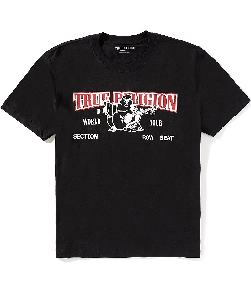 True Religion Buddha Arch Logo Short Sleeve T-Shirt