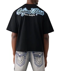 True Religion Crystal Logo Short Sleeve T-Shirt