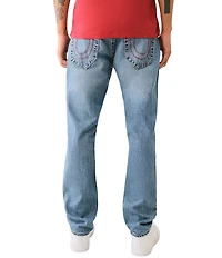 True Religion Geno Big T Horseshoe Embroidered Pocket Jeans