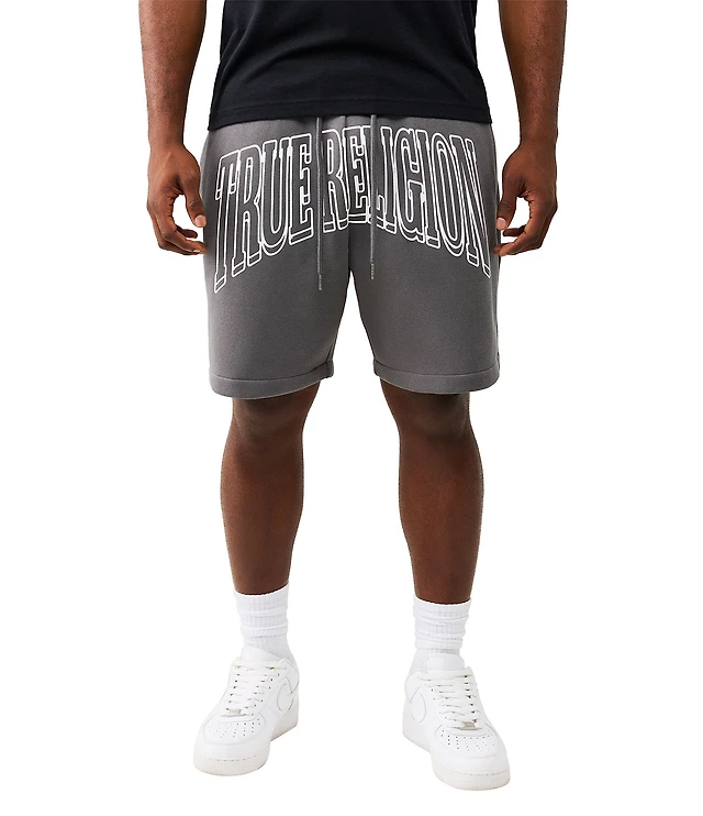 True Religion Groovy Fleece Shorts