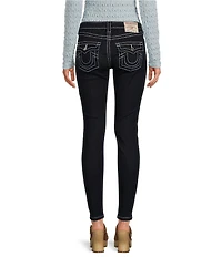 True Religion Jennie Mid Rise Curvy Skinny Flap Pocket Jeans