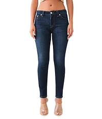 True Religion Jennie Mid Rise Curvy Skinny Jeans