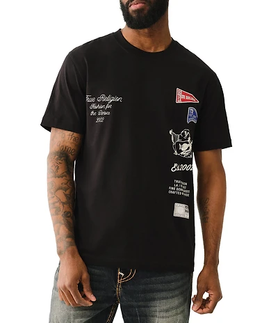 True Religion Logo Detail Short Sleeve T-Shirt
