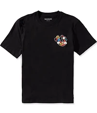 True Religion Logo Garden Short Sleeve T-Shirt