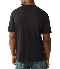True Religion Logo Patch Short Sleeve T-Shirt