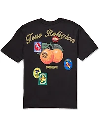 True Religion Orchard Fruit Stamp Short Sleeve T-Shirt
