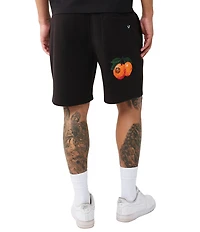 True Religion Orchard Stamp Patch Logo 8#double; Inseam Sweat Shorts