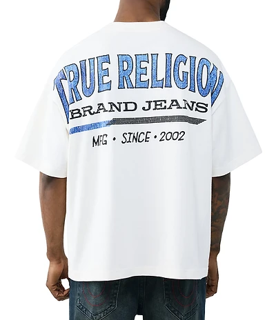 True Religion Retro Logo Short Sleeve T-Shirt