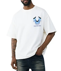 True Religion Retro Logo Short Sleeve T-Shirt