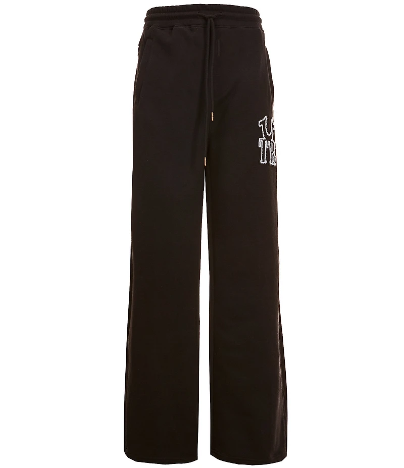 True Religion Ribbed Stitch Baggy Joggers