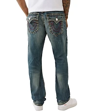 True Religion Ricky 32#double; Distressed Super T Denim Jeans