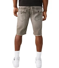 True Religion Ricky Frayed Hem 12#double; Inseam Denim Shorts