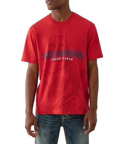 True Religion Shadow Logo Short Sleeve T-Shirt