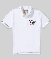 True Religion Short Sleeve 1 Buddha Big T Polo Shirt