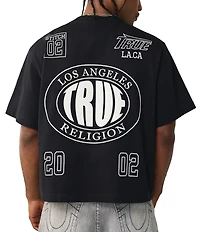 True Religion Short Sleeve Boxy Stacked T-Shirt