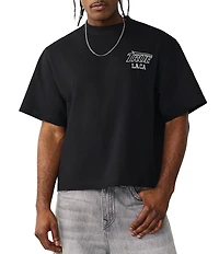 True Religion Short Sleeve Boxy Stacked T-Shirt