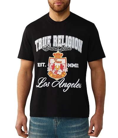 True Religion Short Sleeve Elite Crest T-Shirt