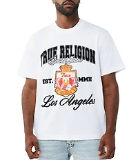 True Religion Short Sleeve Elite Crest T-Shirt