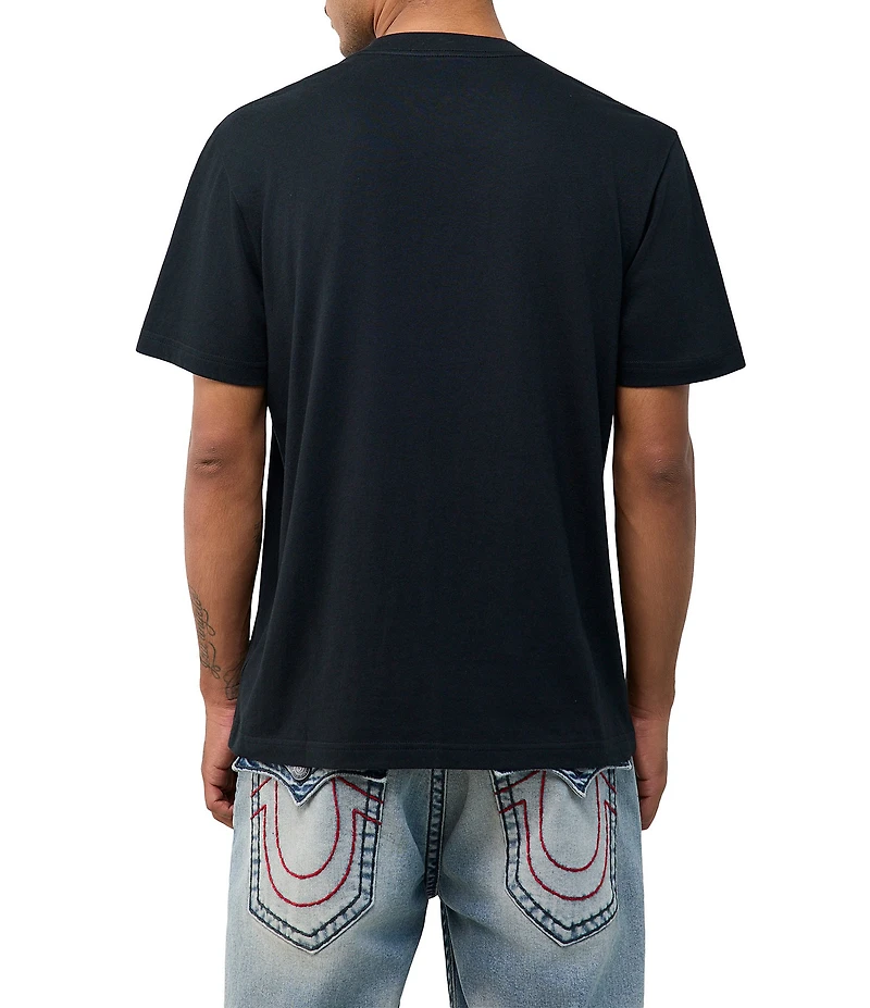 True Religion Short Sleeve Groovy Buddha T-Shirt