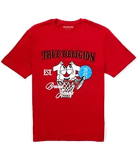 True Religion Short Sleeve Shoey Hoop T-Shirt