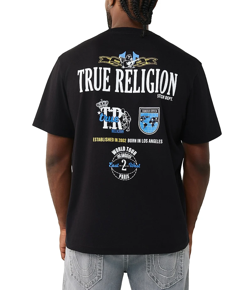 True Religion Short Sleeve Sport Logo T-Shirt