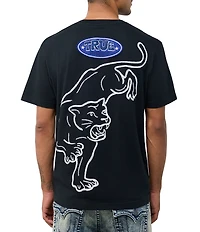 True Religion Stay True Tiger Short Sleeve T-Shirt