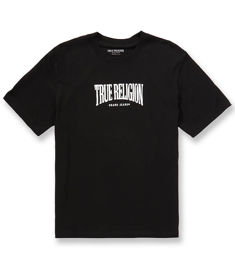 True Religion Tiger Graphic/Logo Detailed Short Sleeve T-Shirt