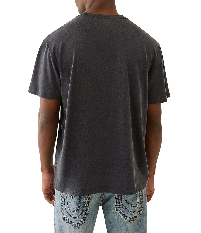 True Religion Tiger Short Sleeve Vintage T-Shirt