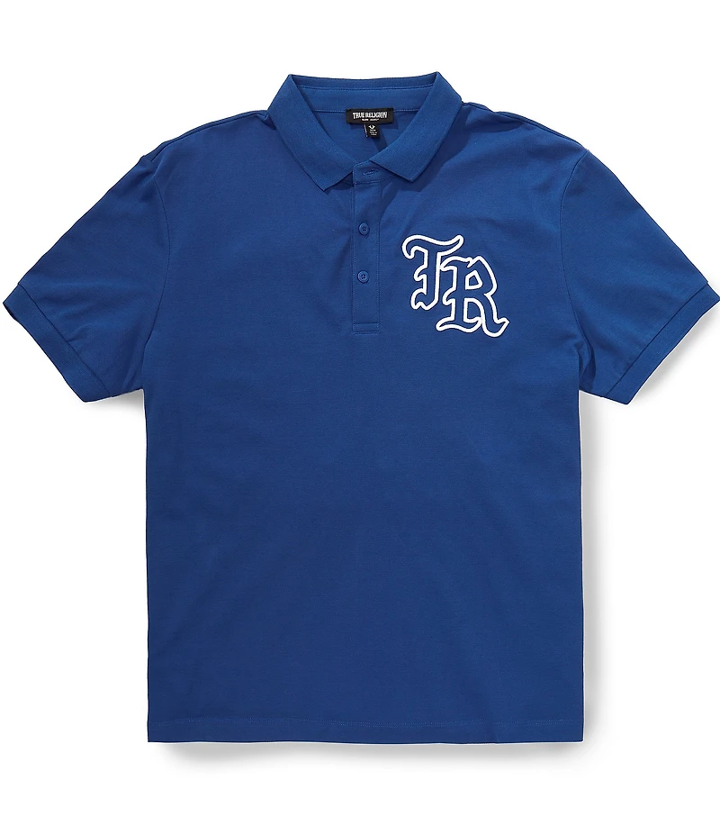 True Religion #double;TR#double; Short Sleeve Polo Shirt