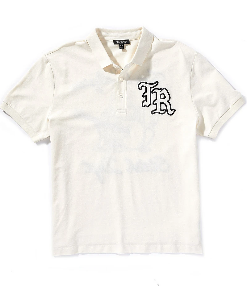 True Religion #double;TR#double; Short Sleeve Polo Shirt