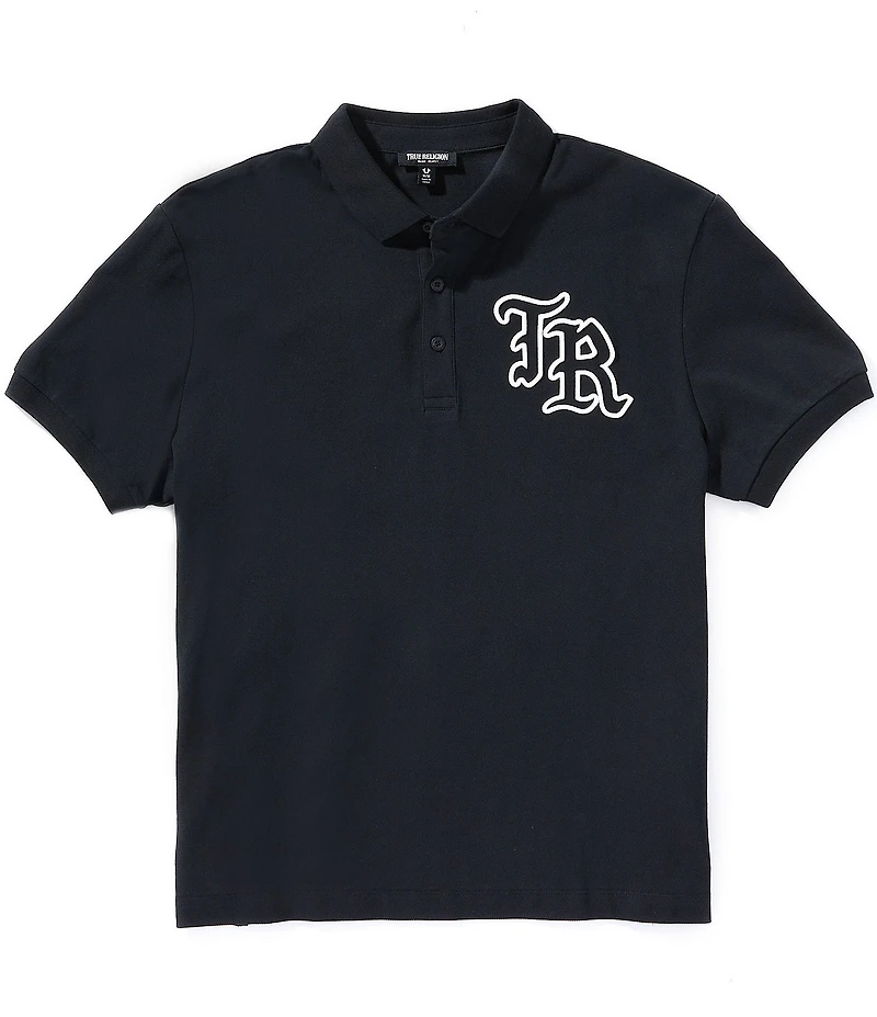 True Religion #double;TR#double; Short Sleeve Polo Shirt