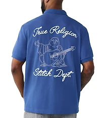 True Religion #double;TR#double; Short Sleeve Polo Shirt
