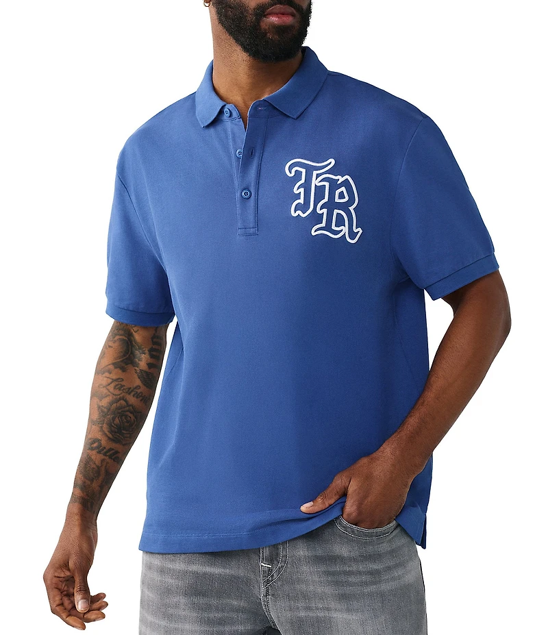 True Religion #double;TR#double; Short Sleeve Polo Shirt