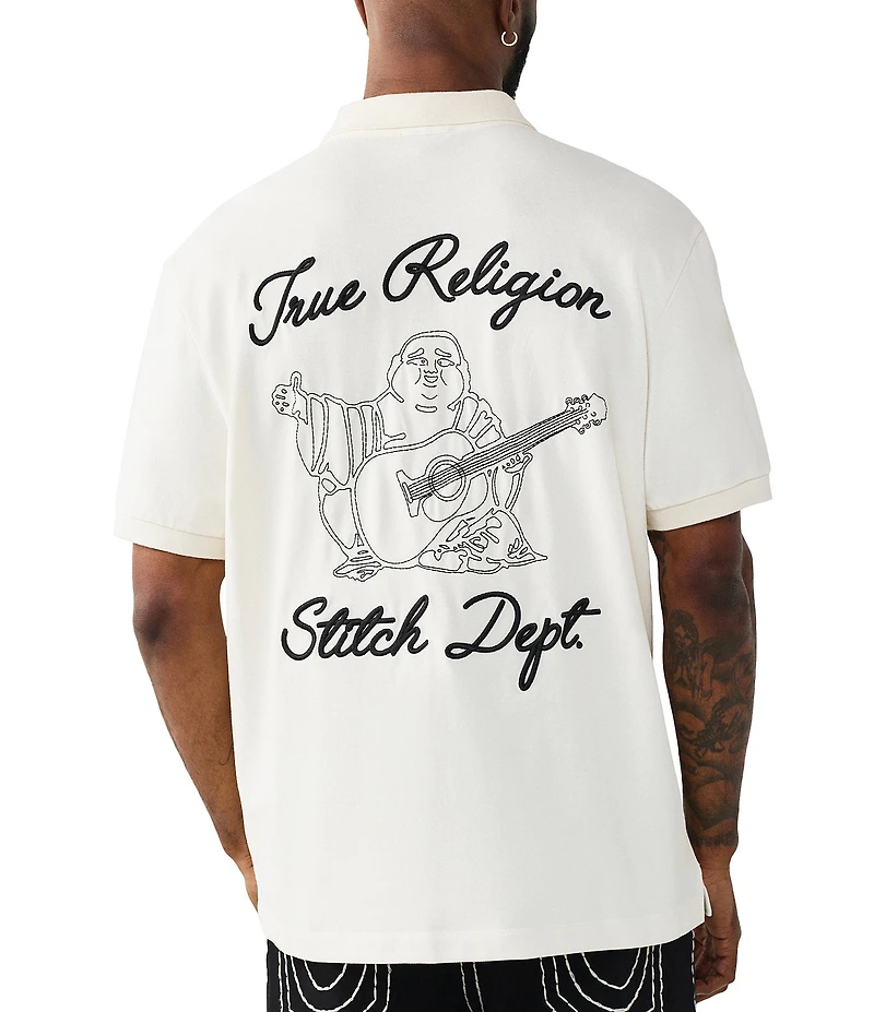 True Religion #double;TR#double; Short Sleeve Polo Shirt