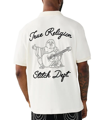 True Religion #double;TR#double; Short Sleeve Polo Shirt