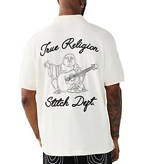 True Religion #double;TR#double; Short Sleeve Polo Shirt