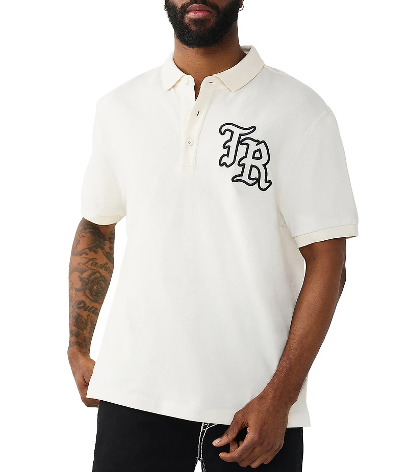 True Religion #double;TR#double; Short Sleeve Polo Shirt
