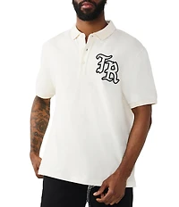 True Religion #double;TR#double; Short Sleeve Polo Shirt
