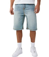 True Religion Vinny Super-T Back Flap Pocket 12#double; Denim Shorts